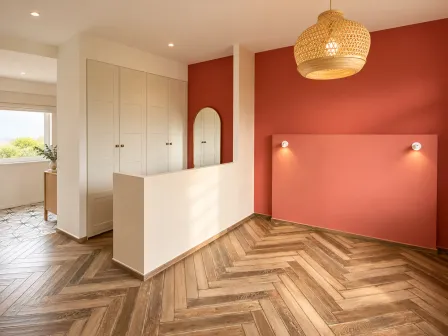 Rénovation d'une suite parentale, après travaux