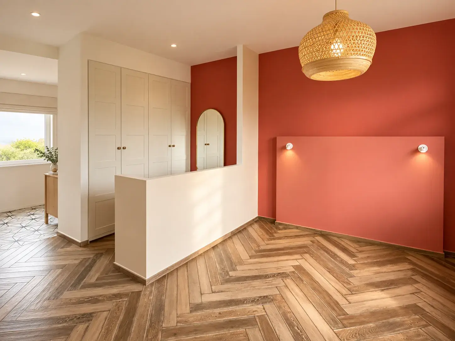 Rénovation d'une suite parentale, après travaux