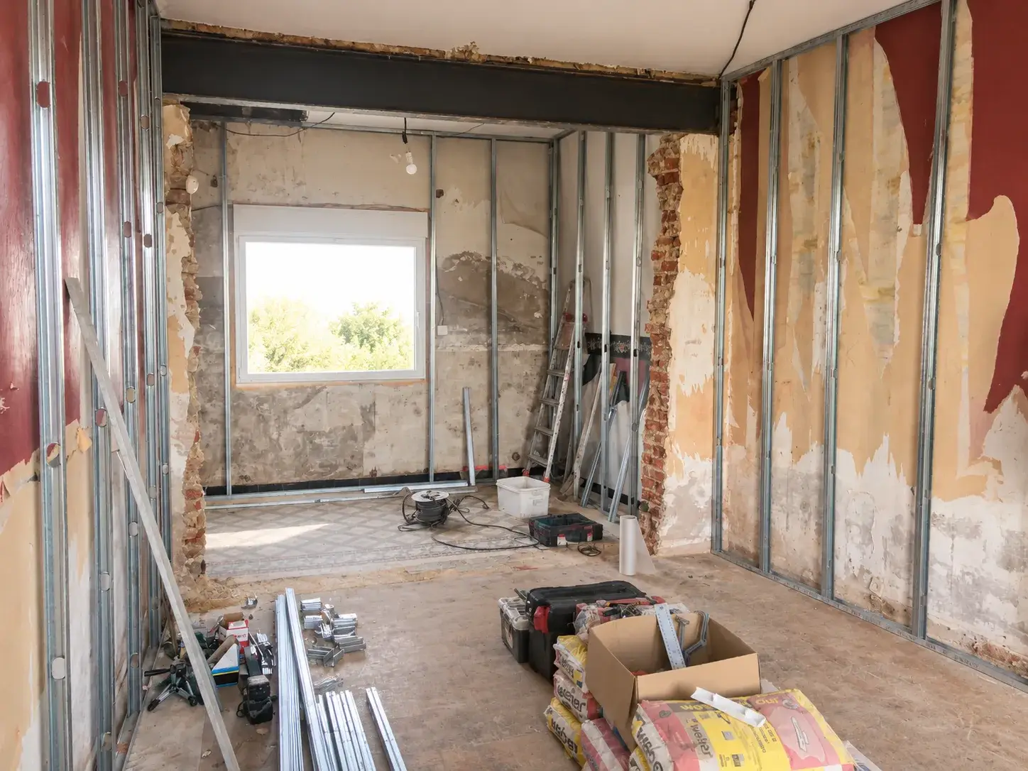 Rénovation d'une suite parentale, avant travaux